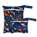 2pcs Set Smooth Zipper Pocket WetBag Waterproof Yoga Bag 2pcs Set Smooth Zipper Pocket WetBag Waterproof Yoga Bag