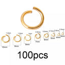 Stainless Steel Split Rings Connectors Bulk Jewelry Supplies Stainless Steel Split Rings Connectors Bulk Jewelry Supplies