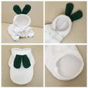 Cute Fruit Dog Clothes For Small Dogs Warm Fleece Hoodie Cute Fruit Dog Clothes For Small Dogs Warm Fleece Hoodie