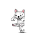 Hot Sale Pandora 925 Owl Charm Blue Zircon And Red Heart Hot Sale Pandora 925 Owl Charm Blue Zircon And Red Heart