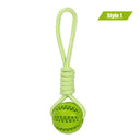 Dog Treat Balls Interactive Rope Rubber Toys For Small Dogs Dog Treat Balls Interactive Rope Rubber Toys For Small Dogs