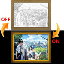 Your Name Anime Night Light Photo Frame LED Lamp Decor Your Name Anime Night Light Photo Frame LED Lamp Decor