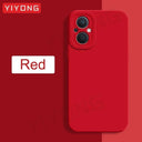 For Reno8 Lite Case YIYONG Soft Silicone Cover Shockproof For Reno8 Lite Case YIYONG Soft Silicone Cover Shockproof
