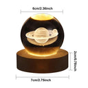 Cosmic 3D Crystal Ball: LED Night Light for Kids Decor Cosmic 3D Crystal Ball: LED Night Light for Kids Decor
