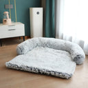 Removable Plush Pet Dog Bed Sofa for Large Dogs and Cats Removable Plush Pet Dog Bed Sofa for Large Dogs and Cats