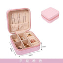 Mini Jewelry Organizer Travel Case for Elegant Storage Mini Jewelry Organizer Travel Case for Elegant Storage