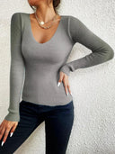 Cozy V Neck Pullover Sweater for Effortless Style Wear Cozy V Neck Pullover Sweater for Effortless Style Wear