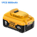 High-Capacity 20V 9000mAh Li-ion Battery For Tools Upgrade High-Capacity 20V 9000mAh Li-ion Battery For Tools Upgrade