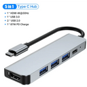 USB C Hub Type C Splitter To HDMI 4K Docking Station USB C Hub Type C Splitter To HDMI 4K Docking Station