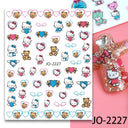 Adorable Cartoon Hello Kitty Nail Sticker Set for Nail Art Adorable Cartoon Hello Kitty Nail Sticker Set for Nail Art