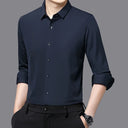 X- Stretch Men's Long-sleeved Shirt Formal Social Non-iron X- Stretch Men's Long-sleeved Shirt Formal Social Non-iron