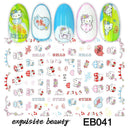 Adorable Cartoon Hello Kitty Nail Sticker Set for Nail Art Adorable Cartoon Hello Kitty Nail Sticker Set for Nail Art