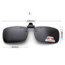 Clip-On Polarized Sunglasses for Night Vision UV400 Protection Clip-On Polarized Sunglasses for Night Vision UV400 Protection
