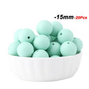 Baby Round Silicone Beads Safe Multi-functional Teething Relief Baby Round Silicone Beads Safe Multi-functional Teething Relief