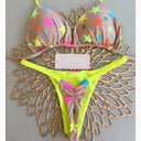 Heart Print Bikini Thong Summer Beachwear Essential Stylish Collection Heart Print Bikini Thong Summer Beachwear Essential Stylish Collection