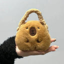 Capybara Plush Keychain Trendy Cute Animal Bag Charm Gift Capybara Plush Keychain Trendy Cute Animal Bag Charm Gift