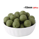 Baby Round Silicone Beads Safe Multi-functional Teething Relief Baby Round Silicone Beads Safe Multi-functional Teething Relief