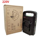 Portable Inverter For 18V Batteries With USB And Light Portable Inverter For 18V Batteries With USB And Light