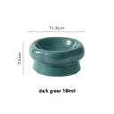 Ceramic Elevated Pet Feeding Bowl for Cats and Dogs Ceramic Elevated Pet Feeding Bowl for Cats and Dogs