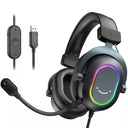 RGB Gaming Headset Immersive Sound Stylish Lighting RGB Gaming Headset Immersive Sound Stylish Lighting