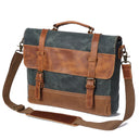 Ruil Retro Crazy Horse Leather Men's Laptop Briefcase Bag Ruil Retro Crazy Horse Leather Men's Laptop Briefcase Bag