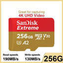 SanDisk Extreme MicroSDXC High Speed UHD Video Storage SanDisk Extreme MicroSDXC High Speed UHD Video Storage