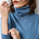 Chic Korean Turtleneck Sweater for Women - 2023 Knitwear Chic Korean Turtleneck Sweater for Women - 2023 Knitwear