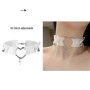 Sexy Trendy Vintage Gothic Heart Choker Necklace Jewelry Sexy Trendy Vintage Gothic Heart Choker Necklace Jewelry