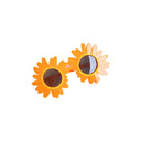 Whimsical Daisy-Shaped Sunflower Sunglasses for Parties Whimsical Daisy-Shaped Sunflower Sunglasses for Parties