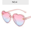 Cute Cartoon Bee Heart-Shaped Kids Sunglasses UV Protection Cute Cartoon Bee Heart-Shaped Kids Sunglasses UV Protection
