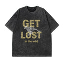 Mineral Wash Urban Vintage Tee: Y2k Streetwear Style Mineral Wash Urban Vintage Tee: Y2k Streetwear Style