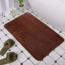Ultra-Soft Memory Foam Bath Mat with Cobblestone Design Ultra-Soft Memory Foam Bath Mat with Cobblestone Design