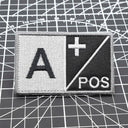 Tactical Blood Type Patch Custom Military Embroidery Gear Tactical Blood Type Patch Custom Military Embroidery Gear