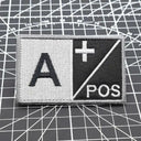 Tactical Blood Type Patch Custom Military Embroidered Gear Tactical Blood Type Patch Custom Military Embroidered Gear