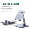 Premium Adjustable Aluminum Tablet Stand for iPad and Phones Premium Adjustable Aluminum Tablet Stand for iPad and Phones