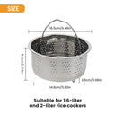 Stainless Steel Pot Steamer Basket With Silicone Handle Stainless Steel Pot Steamer Basket With Silicone Handle