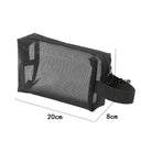 Black Layer Travel Cosmetic Bag Large Capacity Makeup Pouch Black Layer Travel Cosmetic Bag Large Capacity Makeup Pouch