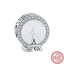 Crown Flowers Heart Silver Bead Charm Elegant Pandora Accessory Crown Flowers Heart Silver Bead Charm Elegant Pandora Accessory