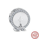 Crown Flowers Heart Silver Bead Charm Pandora Accessory Crown Flowers Heart Silver Bead Charm Pandora Accessory