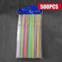 Colorful & Black Reusable Party Straws Eco-Friendly Essential Colorful & Black Reusable Party Straws Eco-Friendly Essential