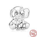 Sterling Silver Puppy Family Zircon Pendant For Dog Lovers Sterling Silver Puppy Family Zircon Pendant For Dog Lovers