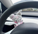 Sanrio Angel Plush Dolls Cute Car Seat Belt Cover Accessory Sanrio Angel Plush Dolls Cute Car Seat Belt Cover Accessory