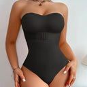 Seamless Strapless Shortie Bodysuit for Women Tummy Control Seamless Strapless Shortie Bodysuit for Women Tummy Control