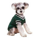 College Style V Neck Pet Sweater For Small Medium Dogs Cats College Style V Neck Pet Sweater For Small Medium Dogs Cats
