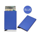 DIENQI Carbon RFID Wallet Male Mini Slim Money Card Holder DIENQI Carbon RFID Wallet Male Mini Slim Money Card Holder