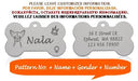 Bone Dog ID Tag: Personalized Engraved Pendant for Pets Bone Dog ID Tag: Personalized Engraved Pendant for Pets