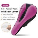 Comfortable 6-Color Gel Memory Foam Bicycle Seat Cover Comfortable 6-Color Gel Memory Foam Bicycle Seat Cover