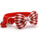 Plaid Print Dog Bow Tie Cute Fashionable Holiday Accessory Plaid Print Dog Bow Tie Cute Fashionable Holiday Accessory