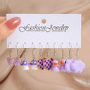 Butterfly Pearl Dangle Earrings: Elegant Acrylic Jewelry Butterfly Pearl Dangle Earrings: Elegant Acrylic Jewelry