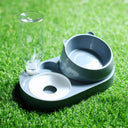 Pet Bowl Automatic Feeder Water Dispenser Double Dish Stand Pet Bowl Automatic Feeder Water Dispenser Double Dish Stand